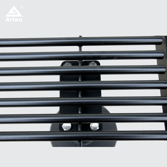 Galvanized Patio Bench - Powder Coated Commercial Seating