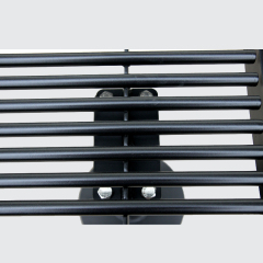 Galvanized Patio Bench - Powder Coated Commercial Seating