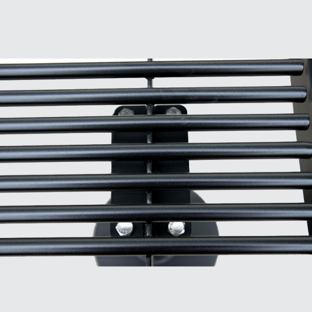 Galvanized Patio Bench - Powder Coated Commercial Seating