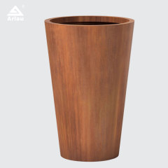 Steel Conical Planter for Outdoor Landscape Design Arlau