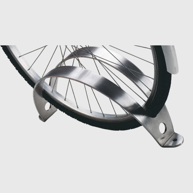 Stainless Steel Bike Stand for Schools - Durable Outdoor Parking