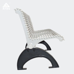 Modern Park Bench with Breathable Backrest - Commercial - yalau