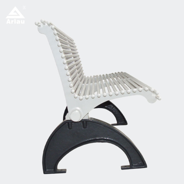 Modern Park Bench with Breathable Backrest - Commercial - yalau