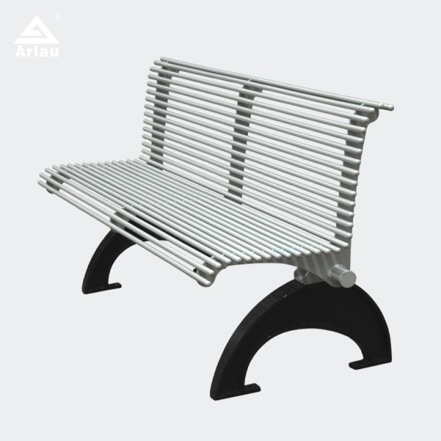 Modern Park Bench with Breathable Backrest - Commercial - yalau