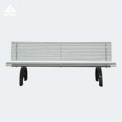 Modern Park Bench with Breathable Backrest - Commercial - yalau