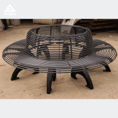 Custom Tree Bench Stainless Steel Cast Iron Heavy Duty – Arlau