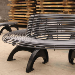 Custom Tree Bench Stainless Steel Cast Iron Heavy Duty – Arlau