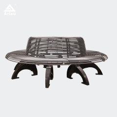 Custom Tree Bench Stainless Steel Cast Iron Heavy Duty – Arlau