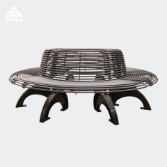 Custom Tree Bench Stainless Steel Cast Iron Heavy Duty – Arlau