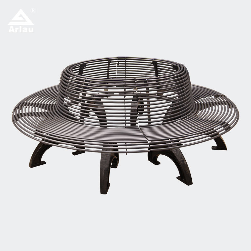Custom Tree Bench Stainless Steel Cast Iron Heavy Duty – Arlau