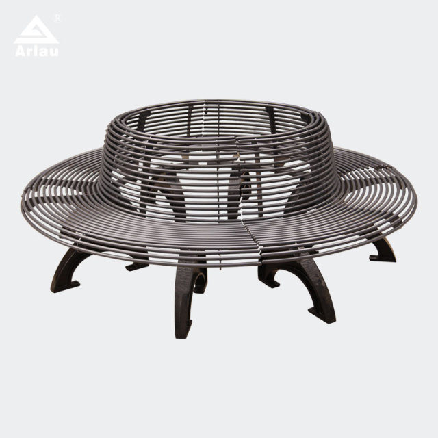 Custom Tree Bench Stainless Steel Cast Iron Heavy Duty – Arlau