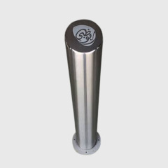 Fixed Safety Bollard - 316L Stainless Steel Traffic Control - yalau