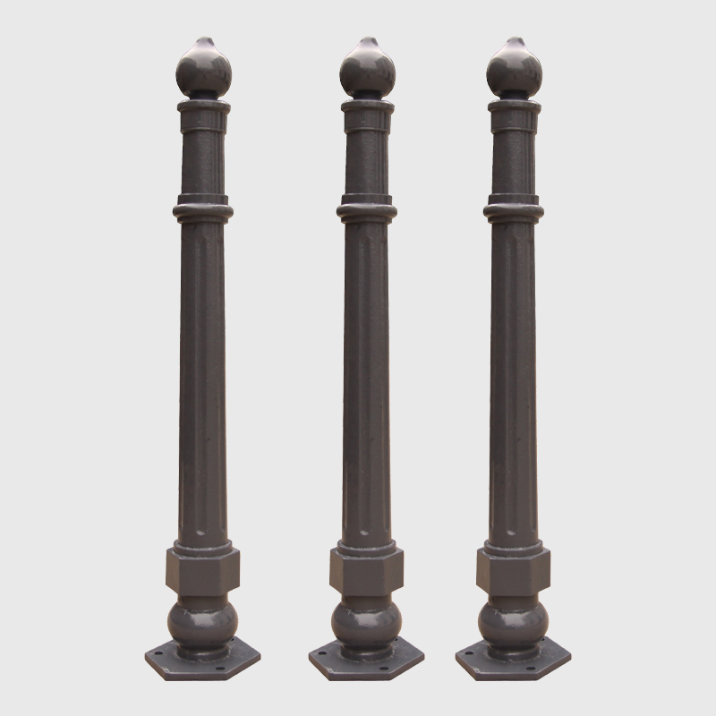 Heavy Duty Cast Iron Bollard Post Decorative Security Barrier