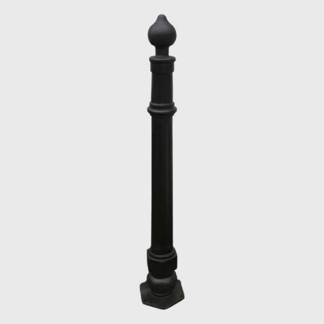 Heavy Duty Cast Iron Bollard Post Decorative Security Barrier