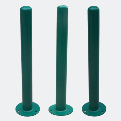 Fixed Traffic Post - Galvanized Steel by Yalau