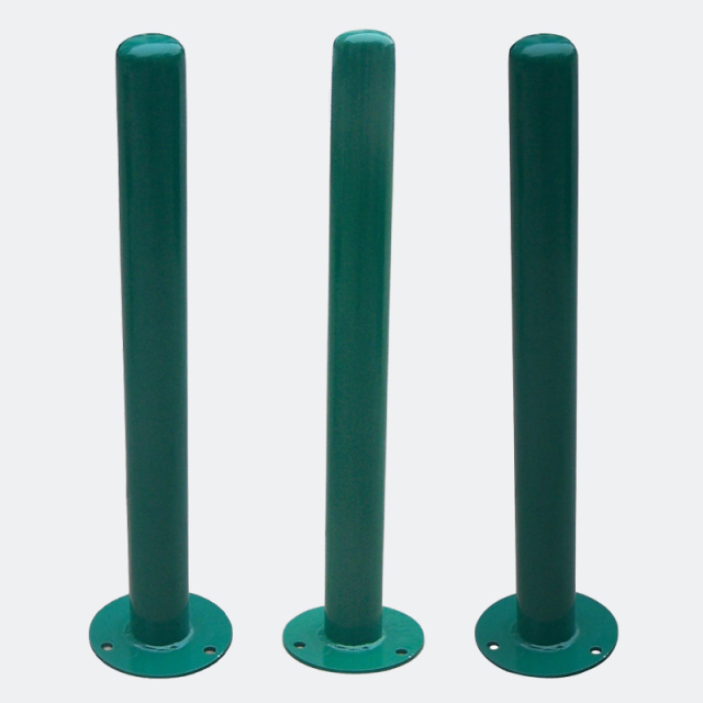 Fixed Traffic Post - Galvanized Steel by Yalau