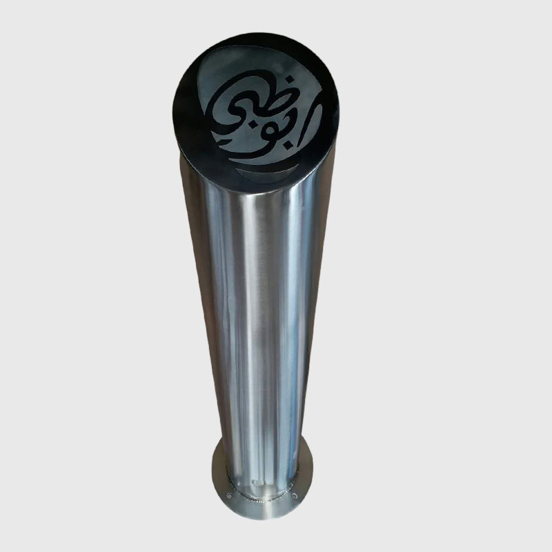 Fixed Safety Bollard - 316L Stainless Steel Traffic Control - yalau