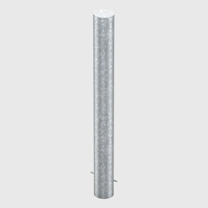 Fixed Traffic Post - Galvanized Steel by Yalau