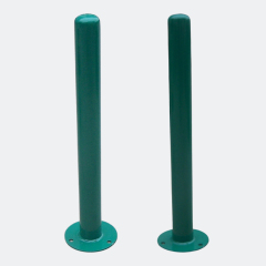 Fixed Traffic Post - Galvanized Steel by Yalau