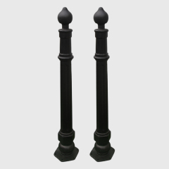 Heavy Duty Cast Iron Bollard Post Decorative Security Barrier