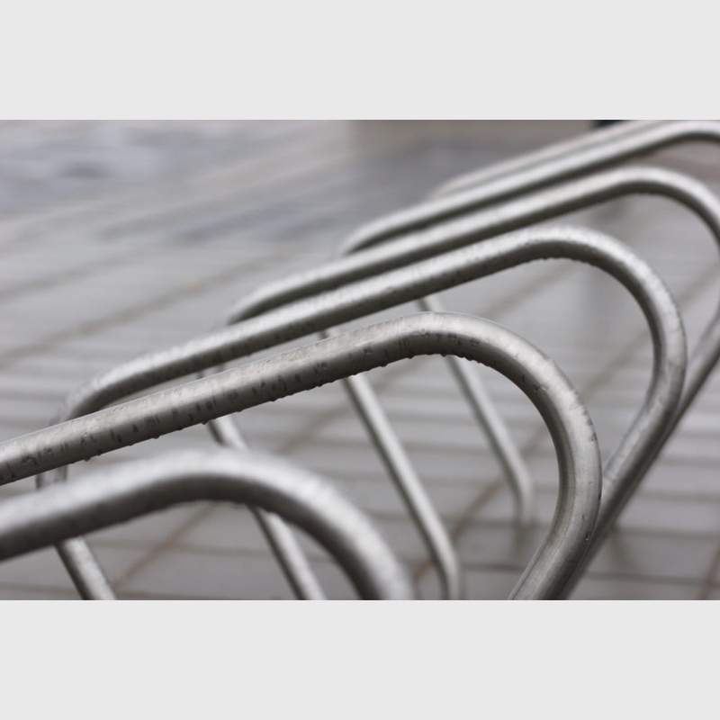Triangular Bike Stand - 304 Stainless Steel Wall Rack