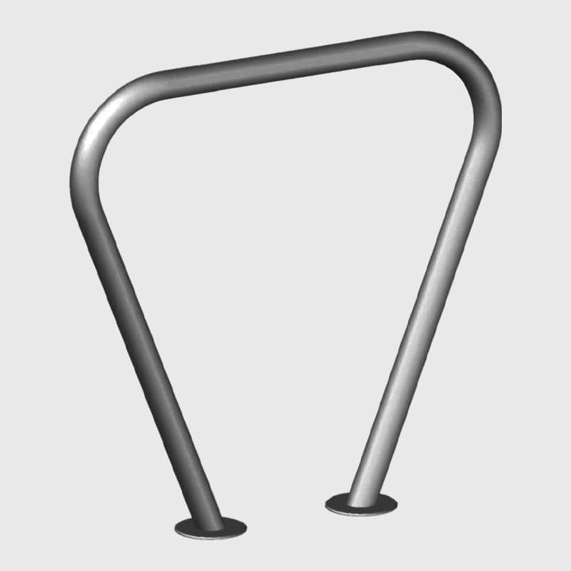 Triangular Bike Stand - 304 Stainless Steel Wall Rack