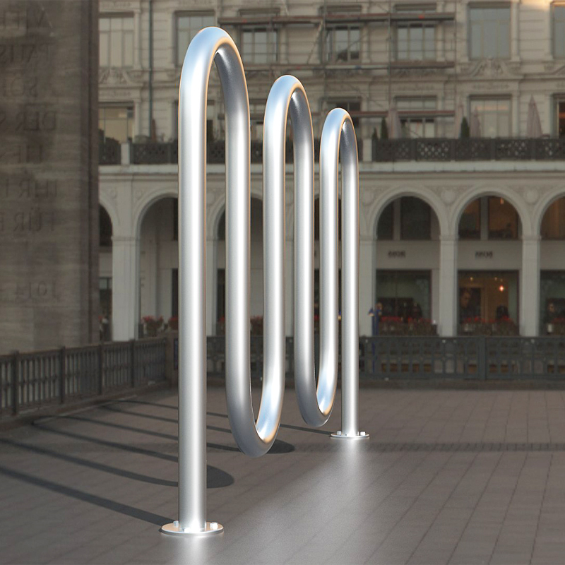 Custom Bike Parking Rack - 21 Space Weatherproof Solution - Arlau