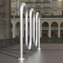 Custom Bike Parking Rack - 21 Space Weatherproof Solution - Arlau
