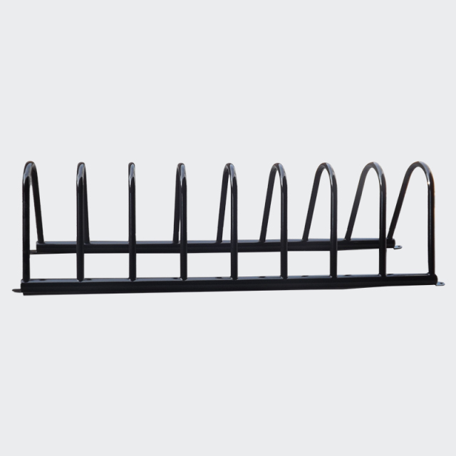 Commercial Bike Rack for 10 Bikes - Durable Galvanized Steel - Arlau