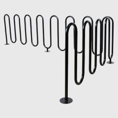 Custom Bike Parking Rack - 21 Space Weatherproof Solution - Arlau