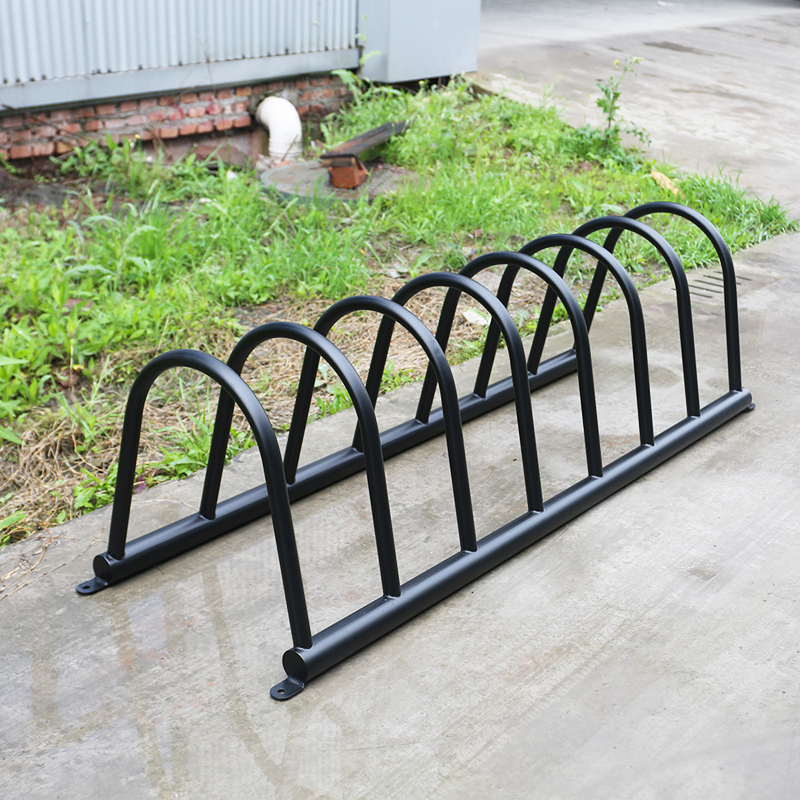 Commercial Bike Rack for 10 Bikes - Durable Galvanized Steel - Arlau