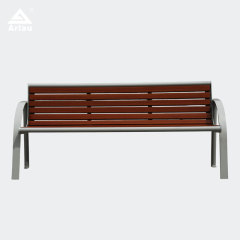 Commercial Outdoor Bench - Hot-Dip Galvanized Steel Frame - Arlau