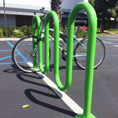 Custom Bike Parking Rack - 21 Space Weatherproof Solution - Arlau