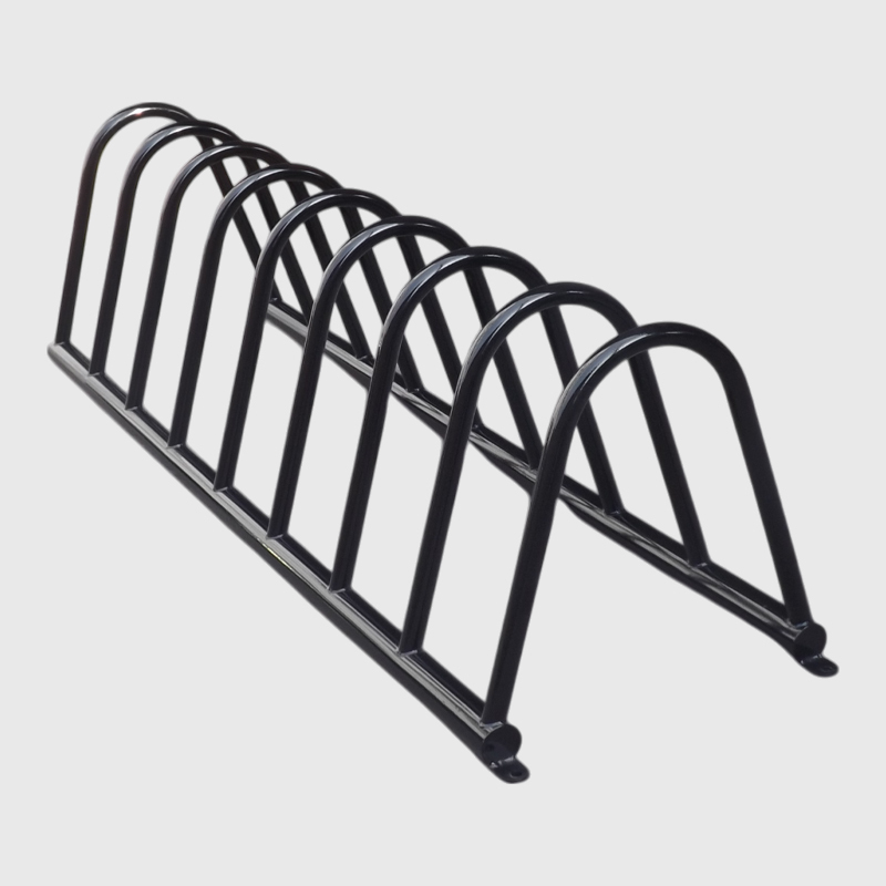 Commercial Bike Rack for 10 Bikes - Durable Galvanized Steel - Arlau