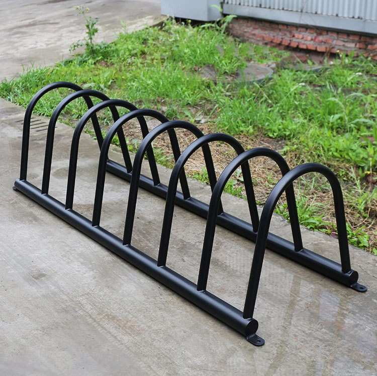 Commercial Bike Rack for 10 Bikes - Durable Galvanized Steel - Arlau