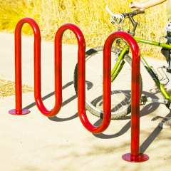 Custom Bike Parking Rack - 21 Space Weatherproof Solution - Arlau