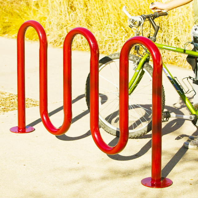 Custom Bike Parking Rack - 21 Space Weatherproof Solution - Arlau