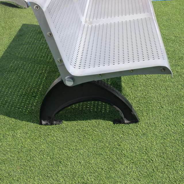 Heavy Duty Cast Iron Bench with Perforated Steel Seat - yalau