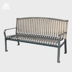 Industrial Outdoor Bench 8mm Steel Legs Heavy Duty Seating – Arlau