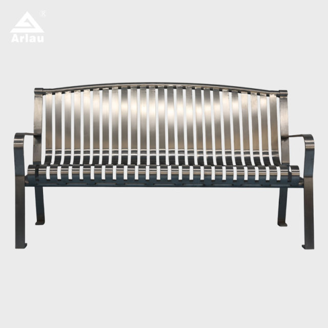 Industrial Outdoor Bench 8mm Steel Legs Heavy Duty Seating – Arlau