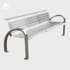 Modern Stainless Steel Outdoor Bench 304-316 Durable Design – Arlau