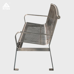 Industrial Outdoor Bench 8mm Steel Legs Heavy Duty Seating – Arlau