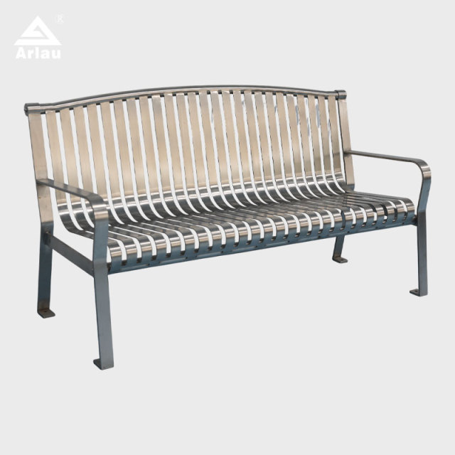 Industrial Outdoor Bench 8mm Steel Legs Heavy Duty Seating – Arlau
