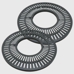 Custom OEM Tree Grates - Round Design for Streets , Parks