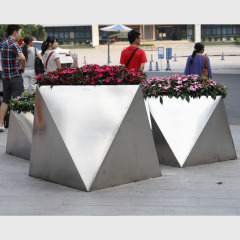 Stainless Steel Commercial Outdoor Planters FB01 Series - Arlau