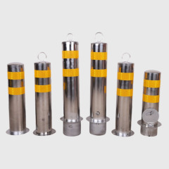 Stainless Steel Fixed Bollard for Pedestrian and Traffic Safety