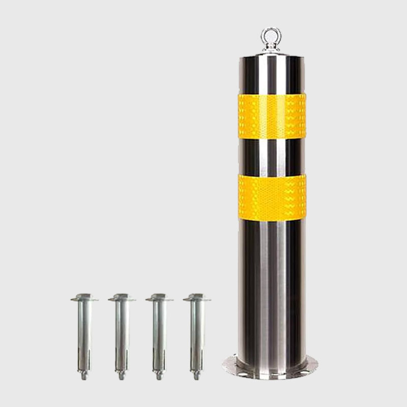 Stainless Steel Fixed Bollard for Pedestrian and Traffic Safety