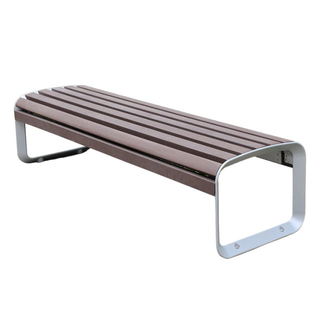 Weather-Resistant Park Bench – Plastic Wood Outdoor Seating
