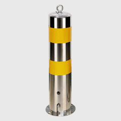 Stainless Steel Fixed Bollard for Pedestrian and Traffic Safety