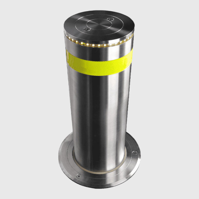 Hydraulic LED Bollard - Vehicle Access Control , Perimeter Security